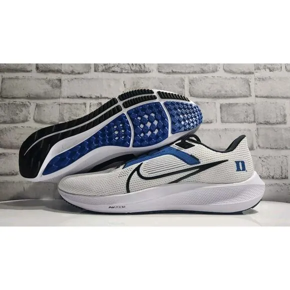 Men's Nike Air Zoom Pegasus 40 Duke White Blue Running Shoes FQ1910-100 Size 9
