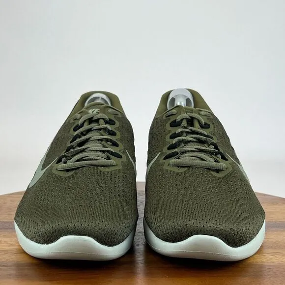 Mens Nike LunarGlide 9 Olive Green Athletic Running Sneakers Shoes Size 15 M EUC