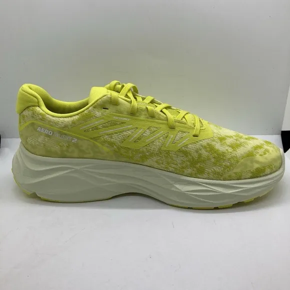 Men's Salomon Aero Glide 2 Running Shoes Sulphur Spring Sneakers‎ 474269