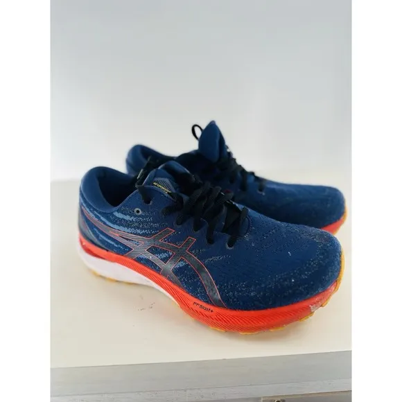 Men's Size 11.5 - ASICS Gel Kayano 29 Deep Ocean Cherry Tomato