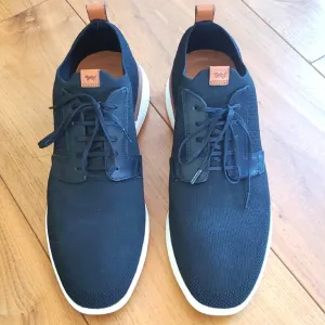 Men's Wolf &amp; Shepherd SwiftKnit Derby Black Casual Men's Shoes In Size 12