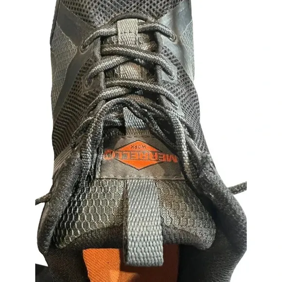Merrell Fullbench Superlite J17531 Men's Steel Toe Work Shoe Size 11 Black