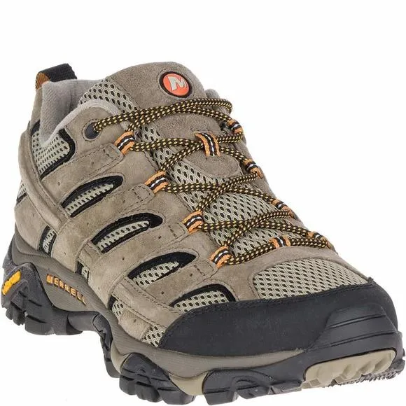 MERRELL MEN'S LOW RISE HIKING BOOTS, PECAN, 14 M US