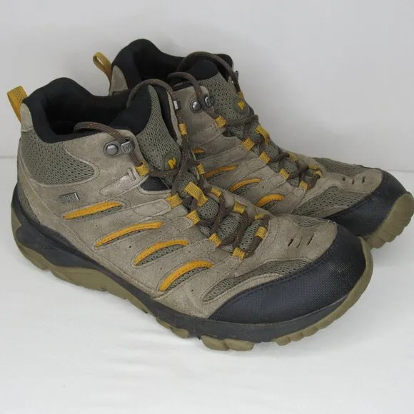 Merrell Pine Mid Ventilator Waterproof Hiking Boots Men's 9.5