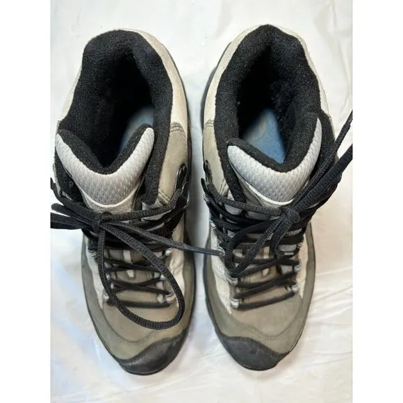 Merrell Pulse II Womens Waterproof Mid Top Shale Hiking Boots Size 9.5