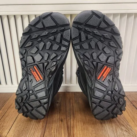 Merrell Siren LTR Mid Womens Sz 7.5 M Black Leather Waterproof Alloy Toe Boots