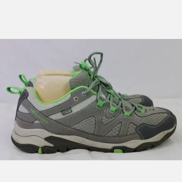 Merrell Womens Tahr J269815C Gray Beige Running Shoes Sneakers Size 10.