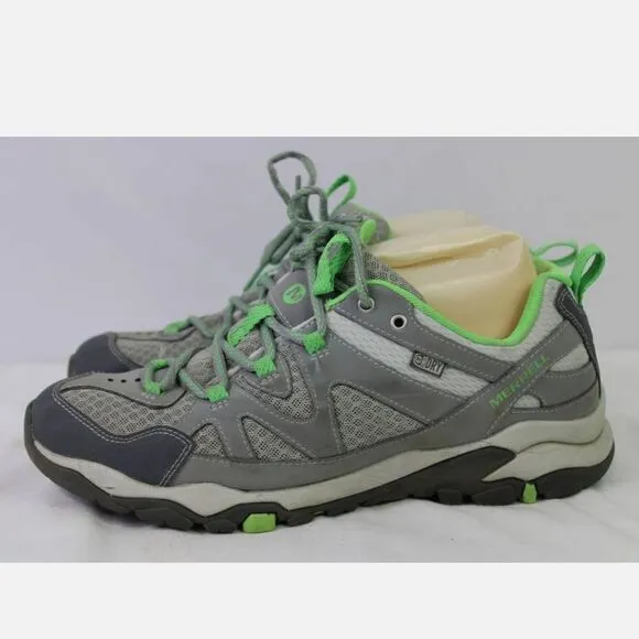 Merrell Womens Tahr J269815C Gray Beige Running Shoes Sneakers Size 10.