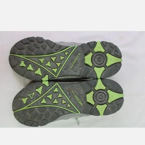 Merrell Womens Tahr J269815C Gray Beige Running Shoes Sneakers Size 10.