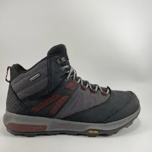 Merrell Zoom Hiking Boots Mens Size 11 Black Waterproof Leather Athletic Lace Up