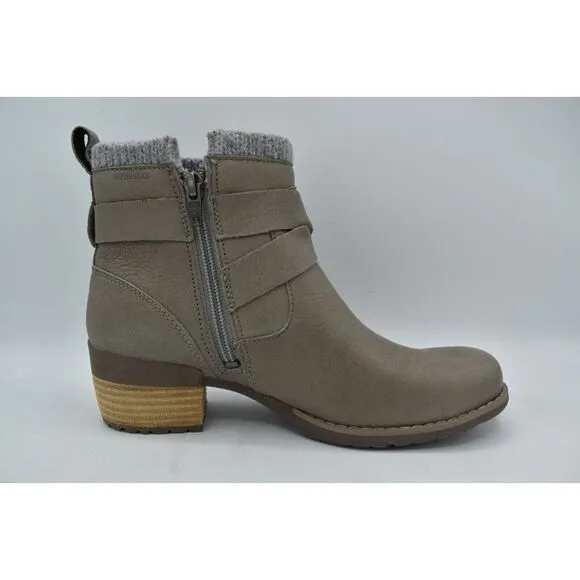 Merrell Womens Size 9.5 Shiloh II Moon Rock Zip Waterproof Booties Boots