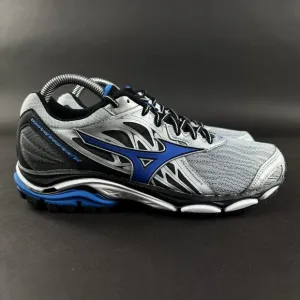 Mizuno Men's Wave Inspire 14 Silver Directorie Blue Running Shoes Size 7 2E