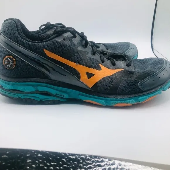 Mizuno Wave Rider 17 Road-Running Shoes Sz 9