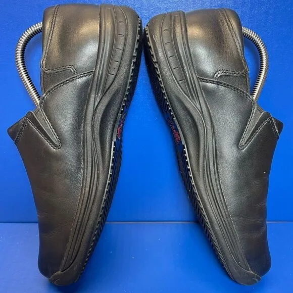 Mozo Womens Shoes For Crews Forza Black Slip Resistant Chef/Work Shoes 9