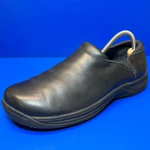 Mozo Womens Shoes For Crews Forza Black Slip Resistant Chef/Work Shoes 9