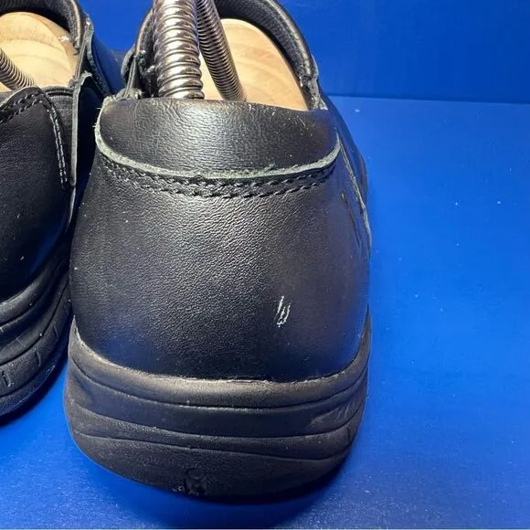 Mozo Womens Shoes For Crews Forza Black Slip Resistant Chef/Work Shoes 9