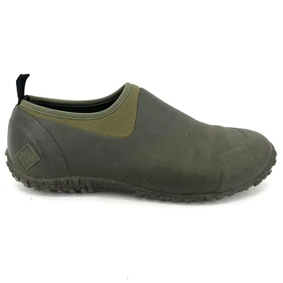 Muck Boots Men's Green Muckster II Low Rubber Waterproof Rain Boot 11 (44)