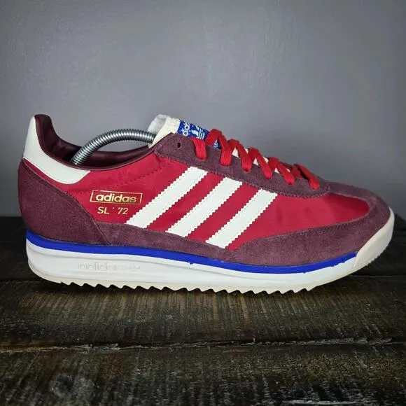 NEW adidas Originals SL 72 RS Mens Size 10 Running Shoes Shadow Red White JI1280