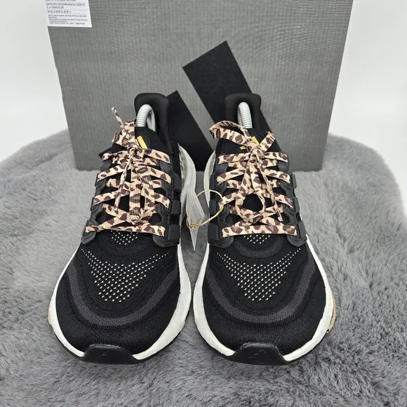New adidas Ultra Boost Light Core Black Magic Beige Women's Shoes Size 8…