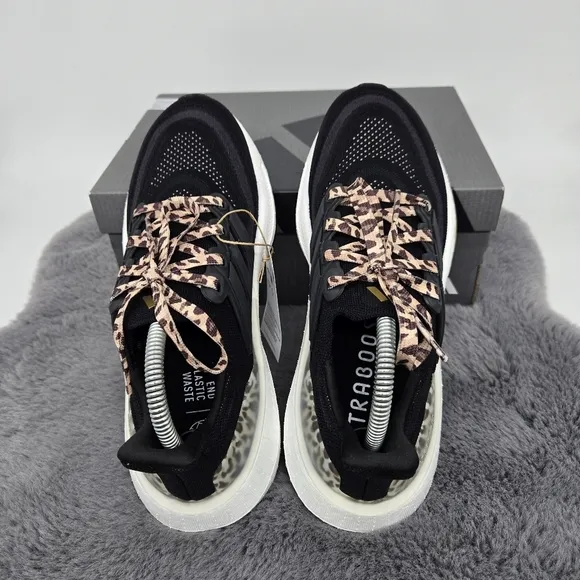 New adidas Ultra Boost Light Core Black Magic Beige Women's Shoes Size 8…