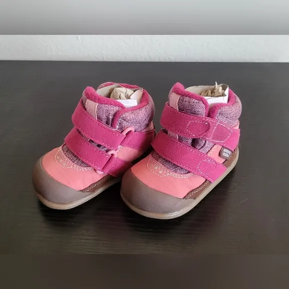 NEW &quot;See Kai Run&quot; Kids' Atlas WP/IN Pink Hiking Boots Size 4