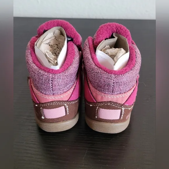 NEW &quot;See Kai Run&quot; Kids' Atlas WP/IN Pink Hiking Boots Size 4