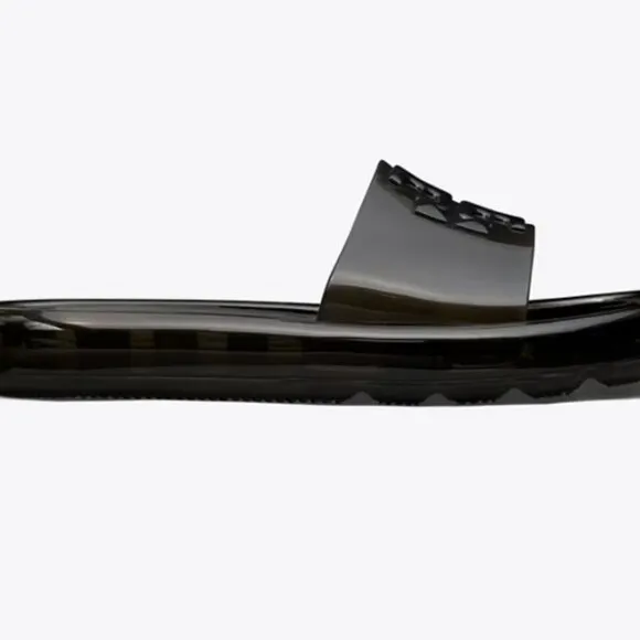 New Authentic TORY BURCH Bubble Jelly Sandals Flip Flops Slides Wedge US 10