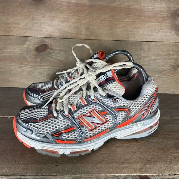 new balance 1063 womens size 7.5 shoes orange athletic Y2k running sneakers