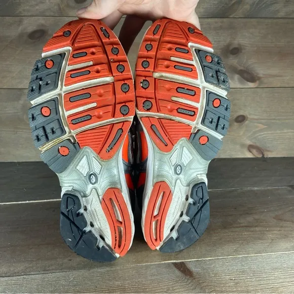 new balance 1063 womens size 7.5 shoes orange athletic Y2k running sneakers