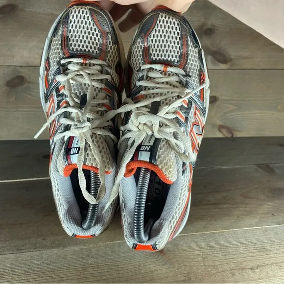 new balance 1063 womens size 7.5 shoes orange athletic Y2k running sneakers