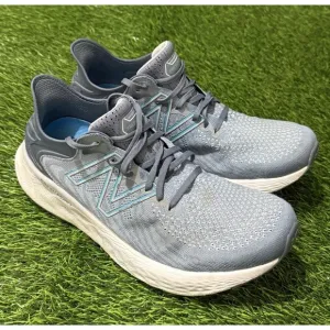 New Balance 1080 V11 Mens Size 11.5 Gray Blue Running Athletic Shoes Sneakers
