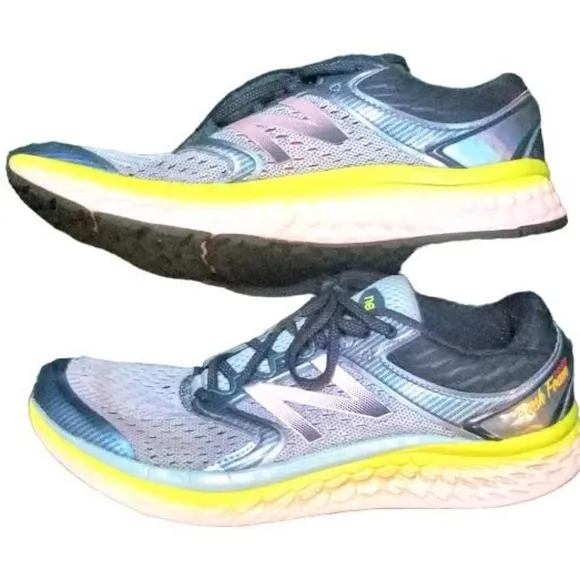 New Balance 1080v7 | Fresh Foam Blue Green Running Shoes | Women's | Size 10.5