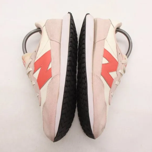 New Balance 237 Men's Size 7 Athletic Sneakers White Pink Casual Shoes GS237PK1