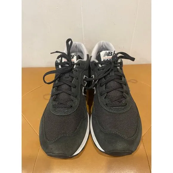 New Balance 515 V3 Mens Size 12 Black Gray Suede Casual Athletic Shoes Sneakers