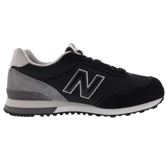 New Balance 515 V3 Mens Size 12 Black Gray Suede Casual Athletic Shoes Sneakers