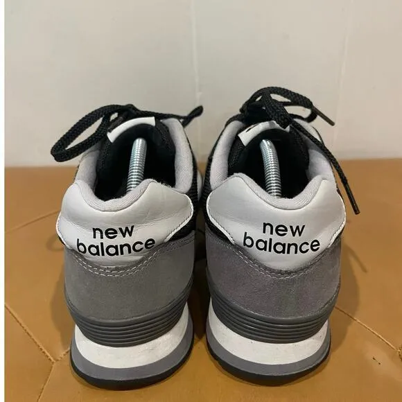 New Balance 515 V3 Mens Size 12 Black Gray Suede Casual Athletic Shoes Sneakers