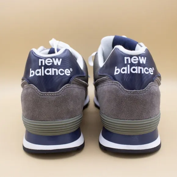 New Balance 547 Grey Blue Running Shoes M574CGN Men's Size 13 D