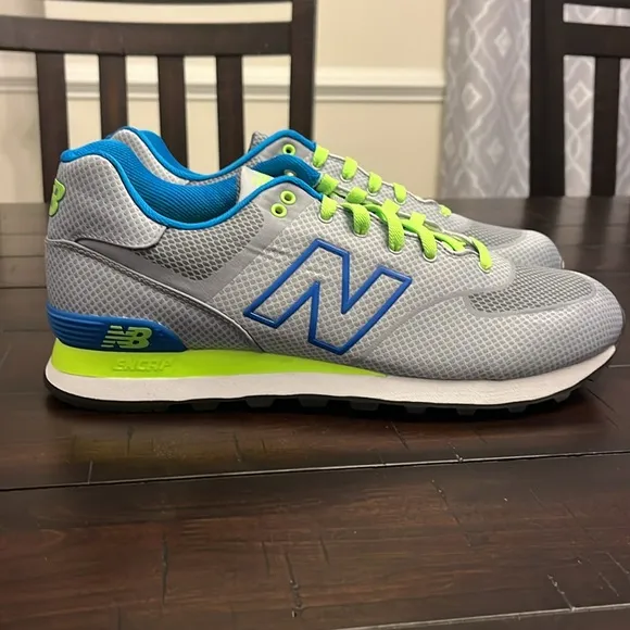New Balance 574 shoes sneakers ML574ALL grey Mens Size 9.5
