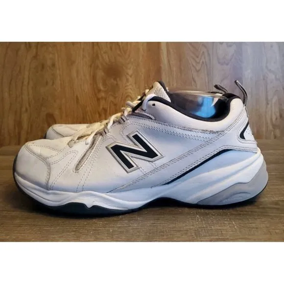 New Balance 608v4 Athletic Shoes Mens Size 10.5 4E White Navy