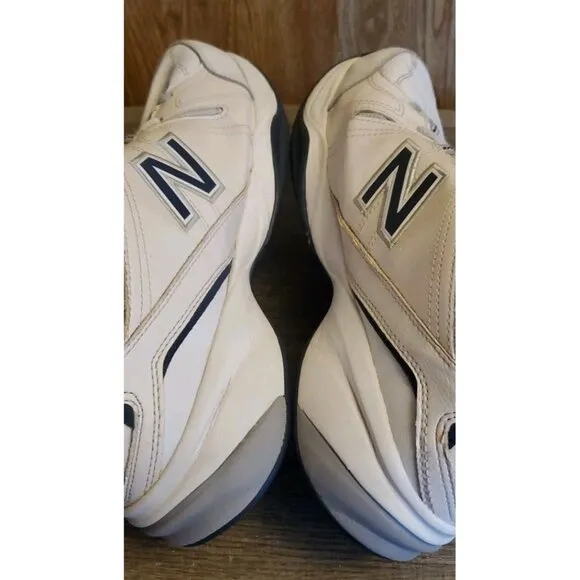 New Balance 608v4 Athletic Shoes Mens Size 10.5 4E White Navy