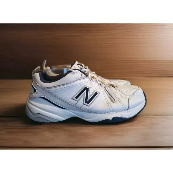 New Balance 608v4 Athletic Shoes Mens Size 10.5 4E White Navy