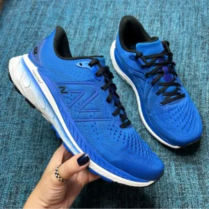 New Balance 860v13 Running Shoes in Cobalt Blue Black