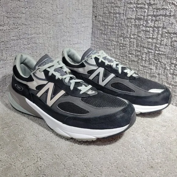 New Balance 990 Men's Size 14D US Black Lace Up Running Athletic Shoes M990BK6