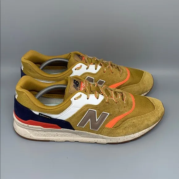 New Balance 997H Pigment Sulfer Yellow Running Shoes CM997HLL Men's Sz 12D