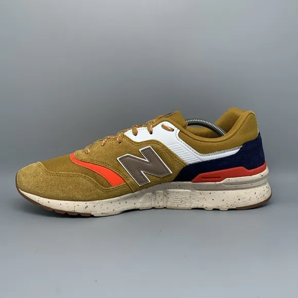 New Balance 997H Pigment Sulfer Yellow Running Shoes CM997HLL Men's Sz 12D