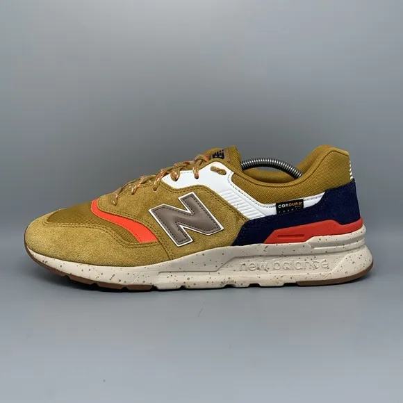 New Balance 997H Pigment Sulfer Yellow Running Shoes CM997HLL Men's Sz 12D