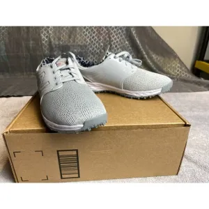 New Balance Golf Shoes Womens 8.5 Grey Cheetah Print Fresh Foam Athleisure Chic