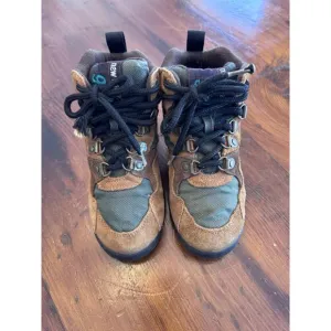 New Balance Little Boys lHigh Top Hiking Boots Brown Size 11.5 Wide Vintage