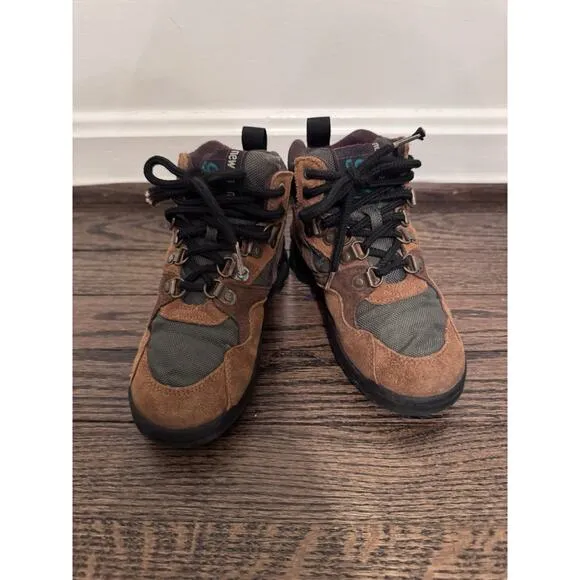 New Balance Little Boys lHigh Top Hiking Boots Brown Size 11.5 Wide Vintage