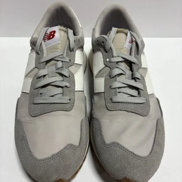 New Balance Men’s 237 V1 Grey Lace-Up Sneakers, Size 11.5 M